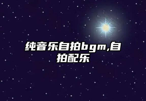 純音樂自拍bgm,自拍配樂