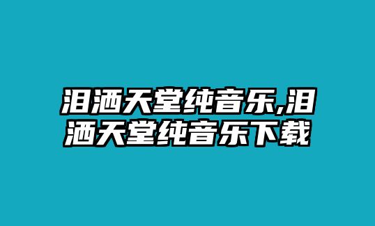 淚灑天堂純音樂,淚灑天堂純音樂下載